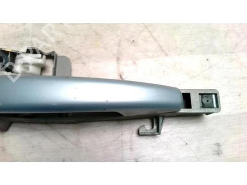 Front right exterior door handle PEUGEOT 407 (6D_) 2.0 HDi 135 (6DRHRH, 6DRHRE, 6DRHRG, 6DRHRJ) | BP25422610C129 