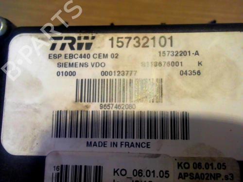 ABS Bremseaggregat PEUGEOT 407 (6D_) 2.0 HDi 135 (6DRHRH, 6DRHRE, 6DRHRG, 6DRHRJ) | BP29901026M43