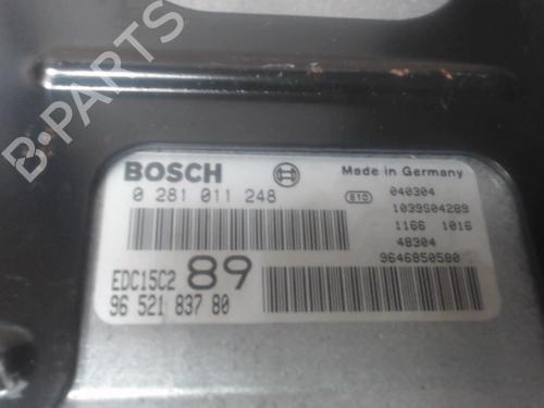 Engine control unit (ECU) PEUGEOT 307 (3A/C) 2.0 HDi 110 | BP29399605M57 - Image 3