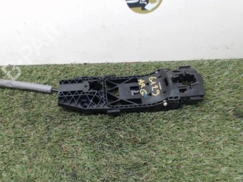 Used Rear left exterior door handle SKODA FABIA II (542) 1.6 TDI (90 hp) 25396632