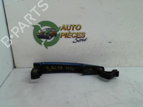 Used Front left exterior door handle PEUGEOT 207 (WA_, WC_) 1.6 HDi (109 hp) 25400873