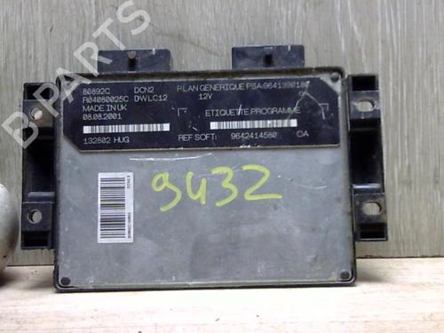 Used Engine control unit (ECU) PEUGEOT PARTNER Box Body/MPV (5_, G_) 1.9 D (69 hp) 29470323