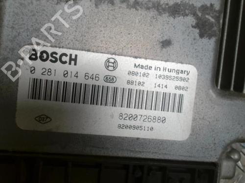 Engine control unit (ECU) RENAULT LAGUNA III (BT0/1) 2.0 dCi (BT01, BT08, BT09, BT0E, BT0K, BT12, BT1C, BT1D,... | BP26878268M57 