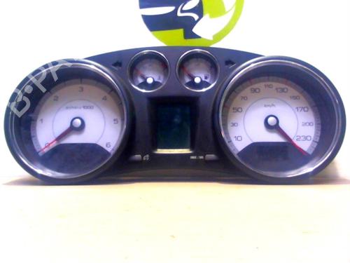 Used Instrument cluster PEUGEOT 308 I (4A_, 4C_) 1.6 HDi (90 hp) 25391431