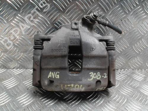 Used Left front brake caliper PEUGEOT 308 II (LB_, LP_, LW_, LH_, L3_) 1.5 BlueHDi 130 (131 hp) 31228866