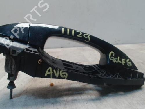 Front left exterior door handle VW GOLF VI (5K1) 1.6 TDI | BP27581407C128 