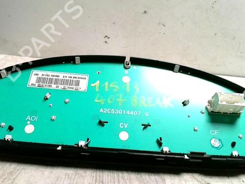 Instrument cluster PEUGEOT 407 SW (6E_, 6D_) 1.6 HDi 110 | BP25425503C47