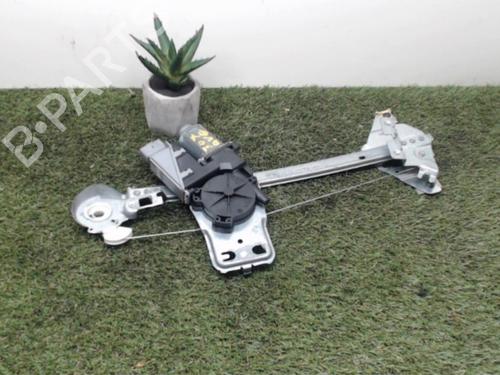 Rudehejsemekanisme venstre bagtil PEUGEOT 307 (3A/C) 1.6 HDi | BP25396427C24 