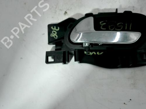 Used Front left interior door handle PEUGEOT 308 I (4A_, 4C_) 1.6 16V (120 hp) 26646302