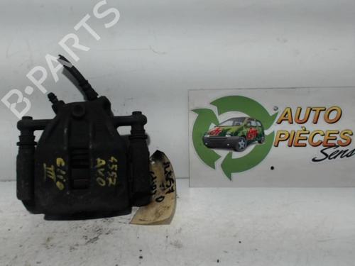 Used Right front brake caliper RENAULT CLIO III (BR0/1, CR0/1) 1.5 dCi (C/BR0G, C/BR1G) (68 hp) 25415619