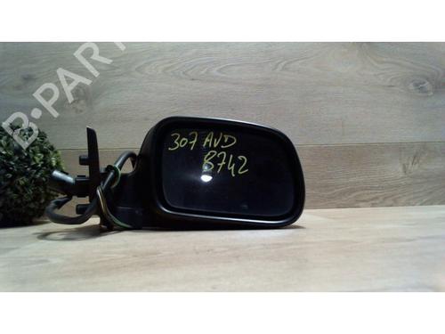 Used Right mirror glass PEUGEOT 307 (3A/C) 1.6 16V (109 hp) 25384203