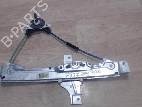 Rear right window mechanism PEUGEOT 208 I (CA_, CC_) 1.2 VTI 82 | BP25412711C25 