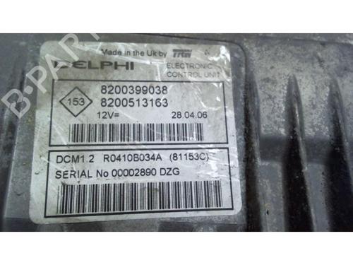 Engine control unit (ECU) RENAULT MEGANE II (BM0/1_, CM0/1_) 1.5 dCi (BM1F, CM1F) | BP25412224M57 