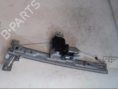 Front left window mechanism PEUGEOT 207 (WA_, WC_) 1.6 HDi | BP25400787C22 