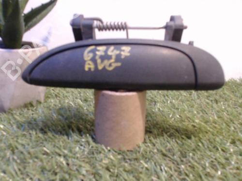 Used Front left exterior door handle RENAULT MEGANE I Coach (DA0/1_) 1.9 dTi (DA0N) (98 hp) 25395966