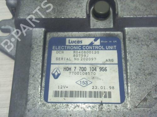 Used Engine control unit (ECU) Engine control unit (ECU) RENAULT KANGOO (KC0/1_) D 65 1.9 (KC0E, KC02, KC0J, KC0N) (64 hp) 31218829 31218829