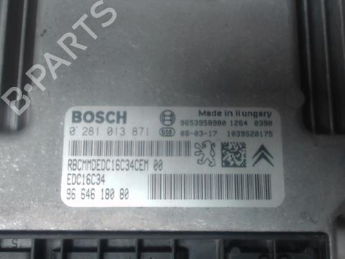 Engine control unit (ECU) PEUGEOT 308 I (4A_, 4C_) 1.6 HDi | BP31228607M57