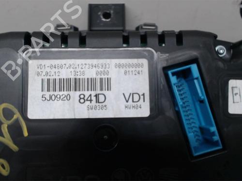 Instrument cluster SKODA FABIA II (542) 1.6 TDI | BP25396636C47