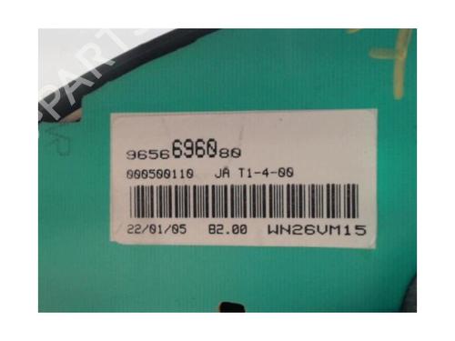 Kombinert Instrument PEUGEOT 206 Hatchback (2A/C) 1.4 HDi eco 70 | BP25412141C47 