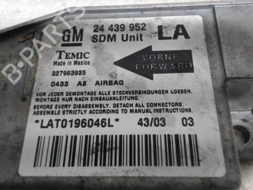 ECU airbags OPEL CORSA C (X01) 1.2 (F08, F68) | BP25398788M53 
