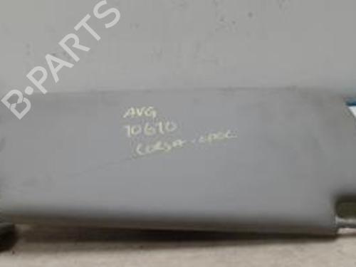Used Left sun visor OPEL CORSA D (S07) 1.2 LPG (L08, L68) (75 hp) 25418836