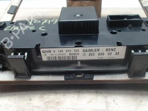 Commande Chauffage MERCEDES-BENZ C-CLASS (W203) C 200 CDI (203.004) | BP25421989I5 