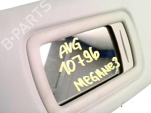 Used Left sun visor RENAULT MEGANE III Hatchback (BZ0/1_, B3_) 1.5 dCi (BZ09, BZ0D, BZ1W, BZ29, BZ14) (110 hp) 31231148