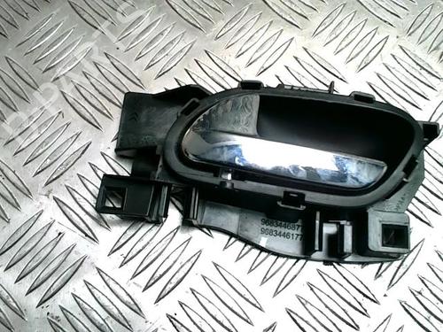 Used Front left interior door handle PEUGEOT 3008 I MPV (0U_) 1.6 HDi (112 hp) 25891047