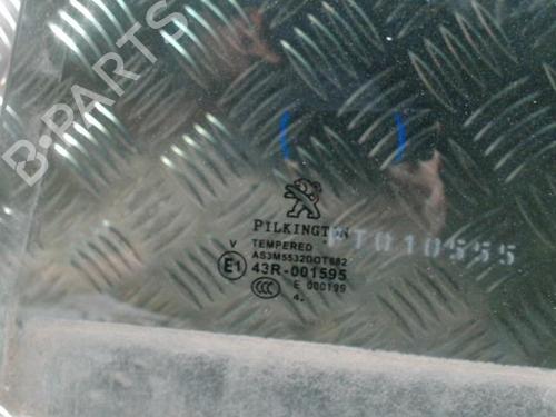 Rear left door window PEUGEOT 208 I (CA_, CC_) 1.6 HDi | BP31071145C20