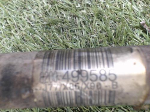 Left front driveshaft RENAULT CLIO III (BR0/1, CR0/1) 1.5 dCi (C/BR0G, C/BR1G) | BP25408556M38 