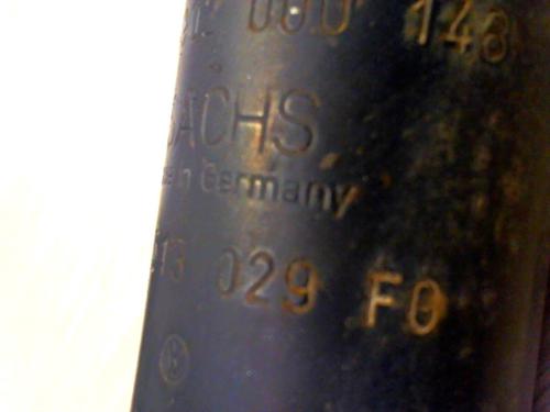 Left rear shock absorber VW GOLF V (1K1) 2.0 TDI 16V | BP25390845M18