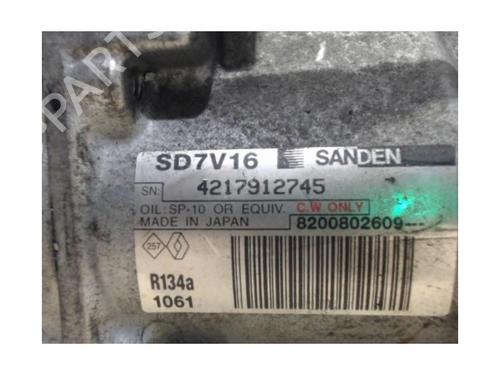 AC-Kompressor DACIA LOGAN MCV (KS_) 1.5 dCi (KS0K) | BP25387485M34 