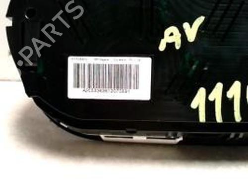 Used Instrument cluster RENAULT MEGANE III Hatchback (BZ0/1_, B3_) 1.5 dCi (86 hp) 25428000