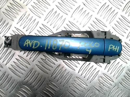 Used Front right exterior door handle VW POLO IV (9N_, 9A_) 1.2 12V (64 hp) 25859855