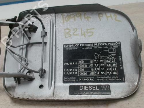 Used Fuel flap MERCEDES-BENZ B-CLASS Sports Tourer (W245) B 180 CDI (245.207) (109 hp) 25422319