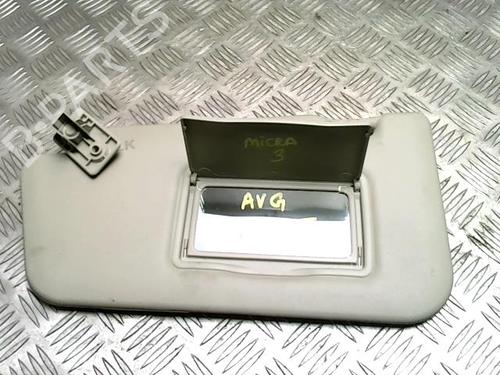 Venstre solskjerm NISSAN MICRA III (K12) 1.2 16V (65 hp) 31236732