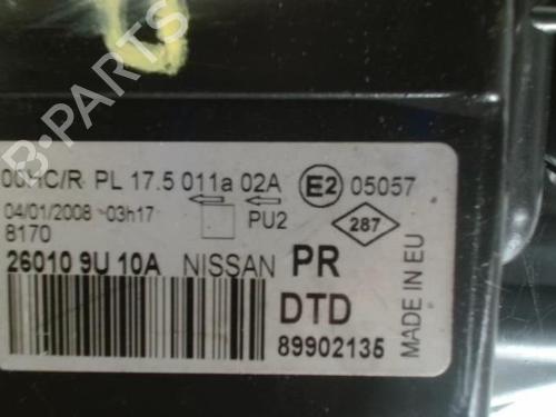 Right headlight NISSAN NOTE (E11, NE11) 1.5 dCi | BP27893146C29 