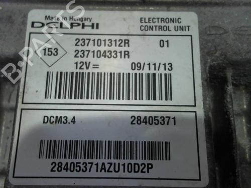 Engine control unit (ECU) RENAULT TWINGO II (CN0_) 1.5 dCi 90 | BP25412216M57