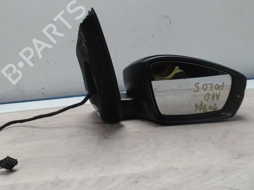 Used Right mirror VW POLO V (6R1, 6C1) 1.6 TDI (90 hp) 28474409