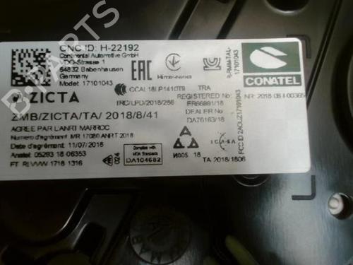 Cockpit VW POLO VI (AW1, BZ1, AE1) 1.0 MPi | BP30531596C47 