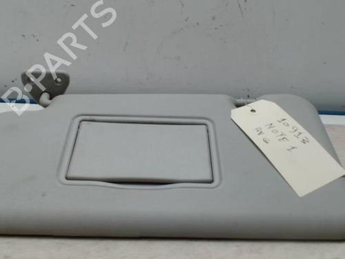 Left sun visor NISSAN NOTE (E11, NE11) 1.5 dCi | BP25419696I1 