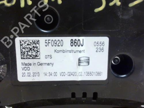 Instrument cluster SEAT LEON (5F1) 2.0 TDI | BP31232661C47