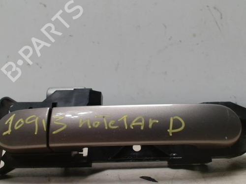 Used Rear right exterior door handle NISSAN NOTE (E11, NE11) 1.5 dCi (86 hp) 25419660