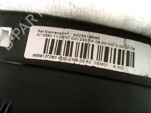 Instrument cluster PEUGEOT 407 SW (6E_, 6D_) 1.6 HDi 110 | BP25425503C47