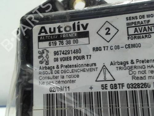 Used ECU airbags ECU airbags PEUGEOT 308 I (4A_, 4C_) 1.6 HDi (112 hp) 25418206 25418206