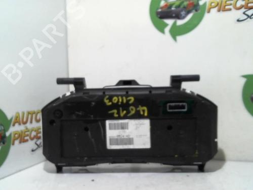 Instrument cluster RENAULT CLIO III (BR0/1, CR0/1) 1.2 16V (BR02, BR0J, BR11, CR02, CR0J, CR11) | BP25400093C47 