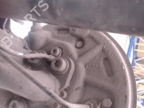 Used Rear axle PEUGEOT 208 I (CA_, CC_) 1.2 VTI 82 (82 hp) 25386968
