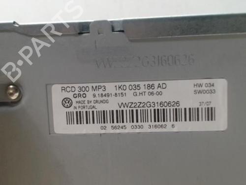 Bilradio VW GOLF V (1K1) 1.9 TDI | BP28076546E6 