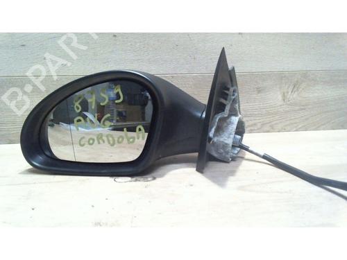 Used Left mirror SEAT CORDOBA (6L2) 1.9 TDI (100 hp) 25384711