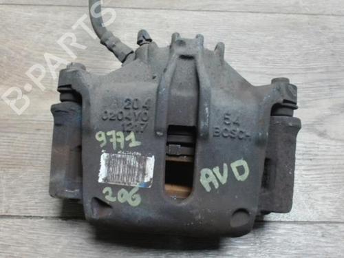 Right front brake caliper PEUGEOT 206 Hatchback (2A/C) 1.6 16V | BP29017871M104